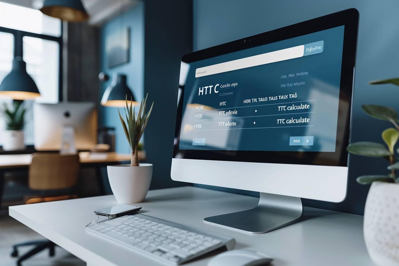 Calculateur en ligne gratuit : convertir HT en TTC et TTC en HT avec simulateur de TVA
