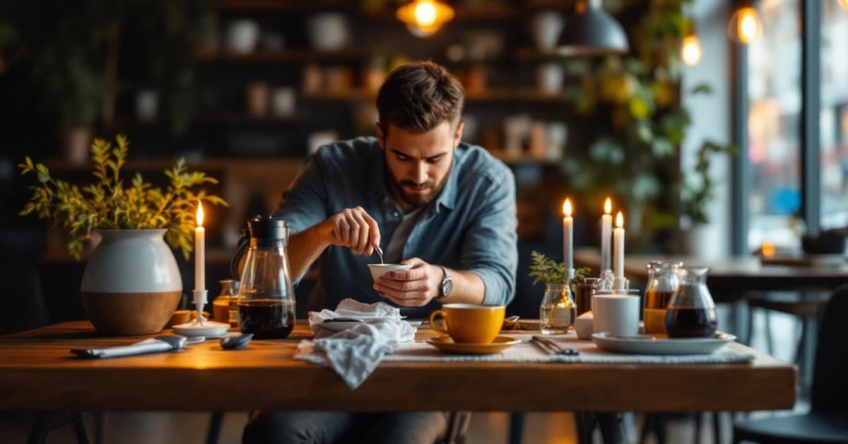 Analyse financière montrant le calcul de la capacité d'autofinancement (CAF) avec documents comptables et calculatrice