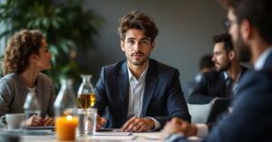 Documents et contrats illustrant une convention réglementée avec stylo et signatures