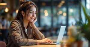 Auto-entrepreneur consultant des documents TVA et seuils de franchise sur son bureau