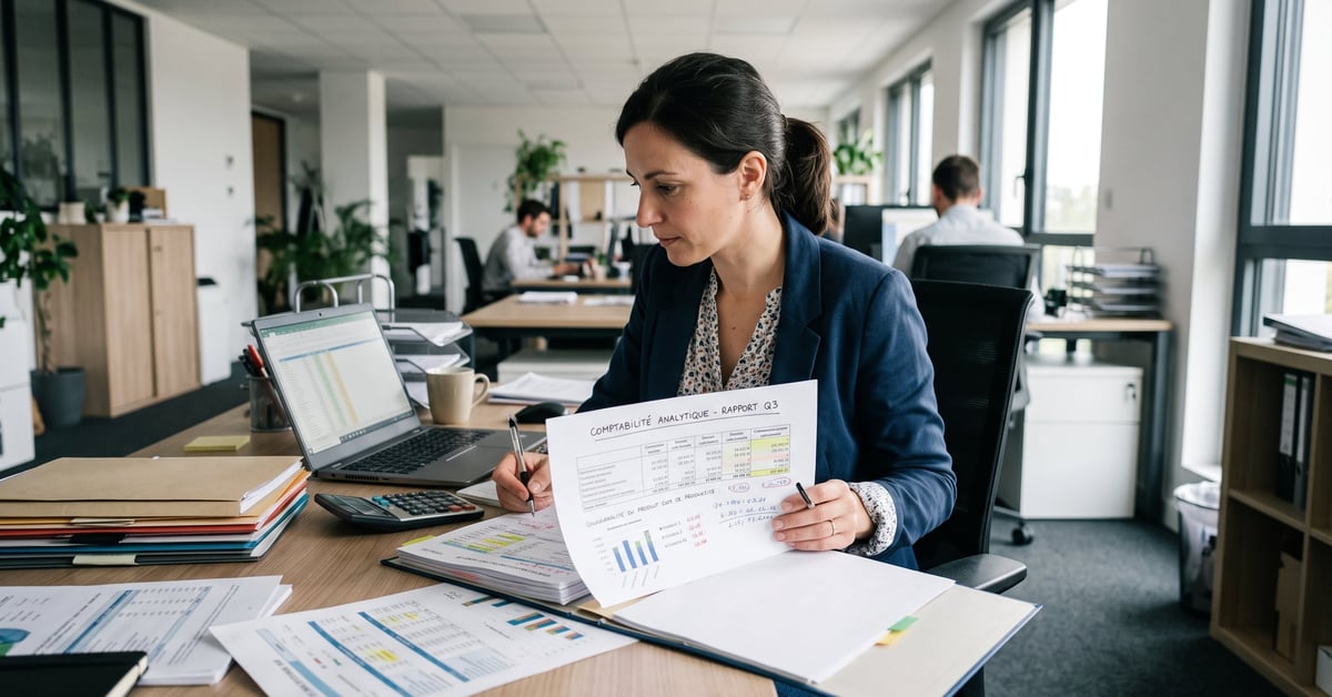 Comptabilité analytique : tableaux de bord financiers et analyse des coûts en entreprise