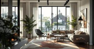 Immobilier locatif à Lille : façade d'immeuble résidentiel dans un quartier urbain lillois