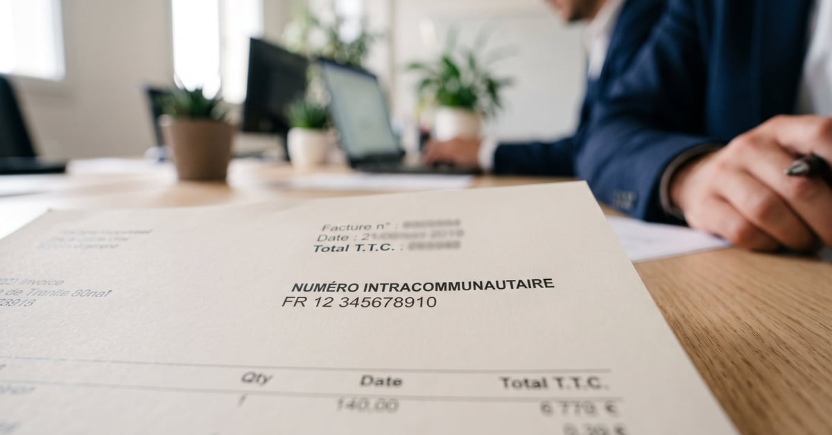 Numéro intracommunautaire : document officiel d'identification TVA pour les entreprises européennes